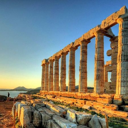 Sandra'S Sea View At Sounio Sounion Dış mekan fotoğraf