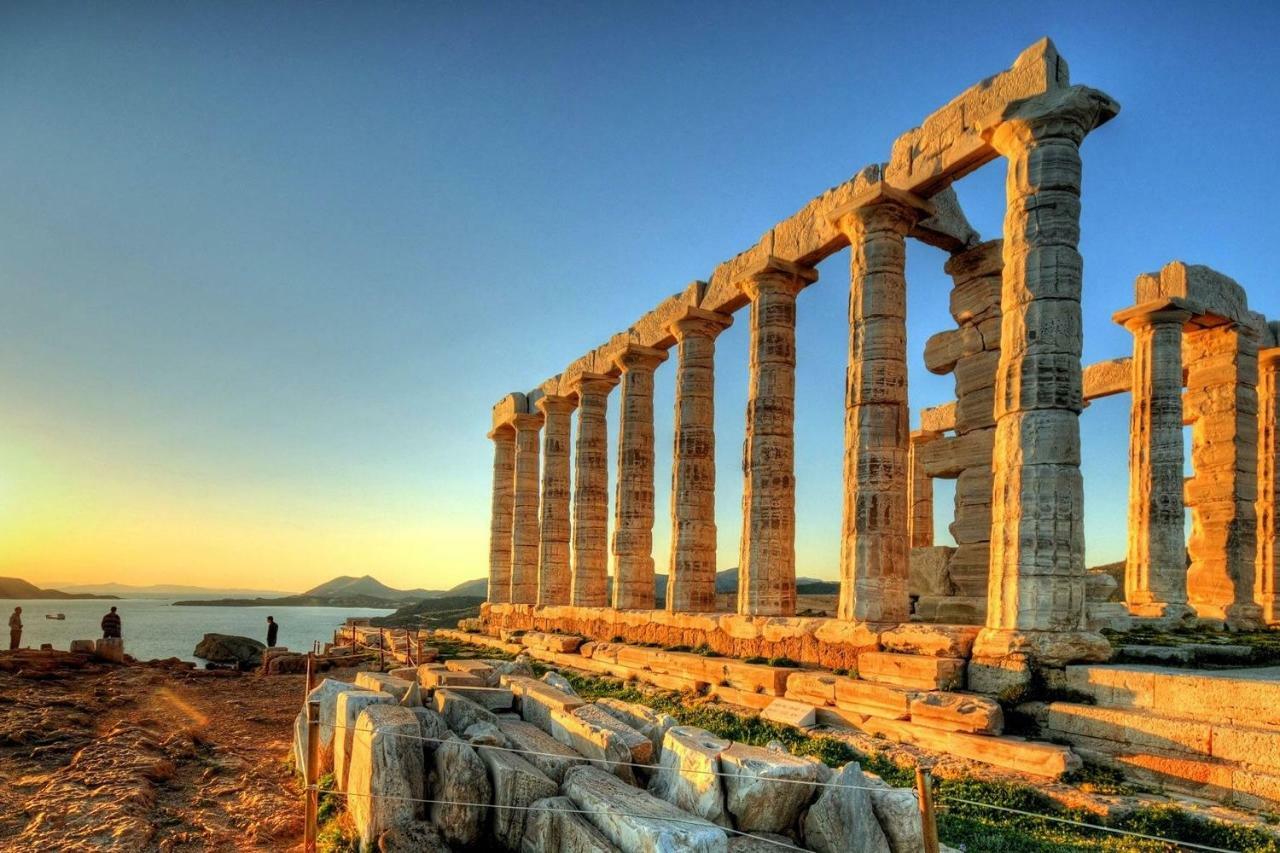 Sandra'S Sea View At Sounio Sounion Dış mekan fotoğraf